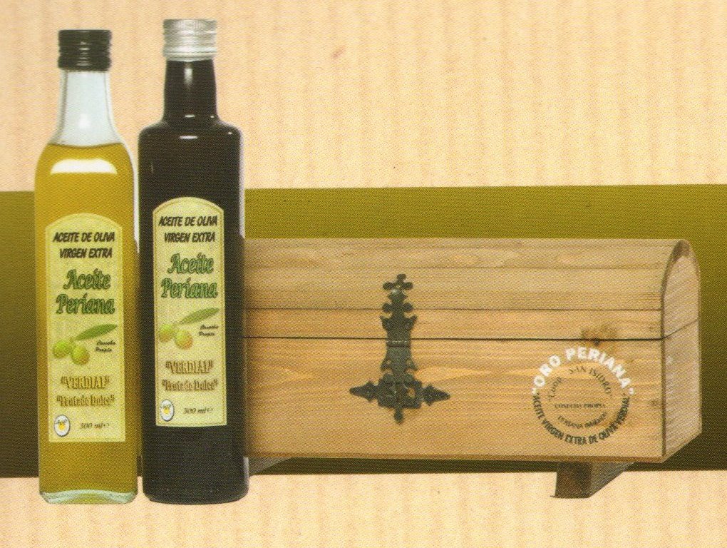 Aceite Periana - Premium-Olivenöl - Holzkiste No.1